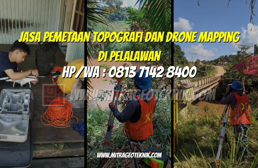 Jasa Pemetaan Topografi dan Drone Mapping di Pelalawan