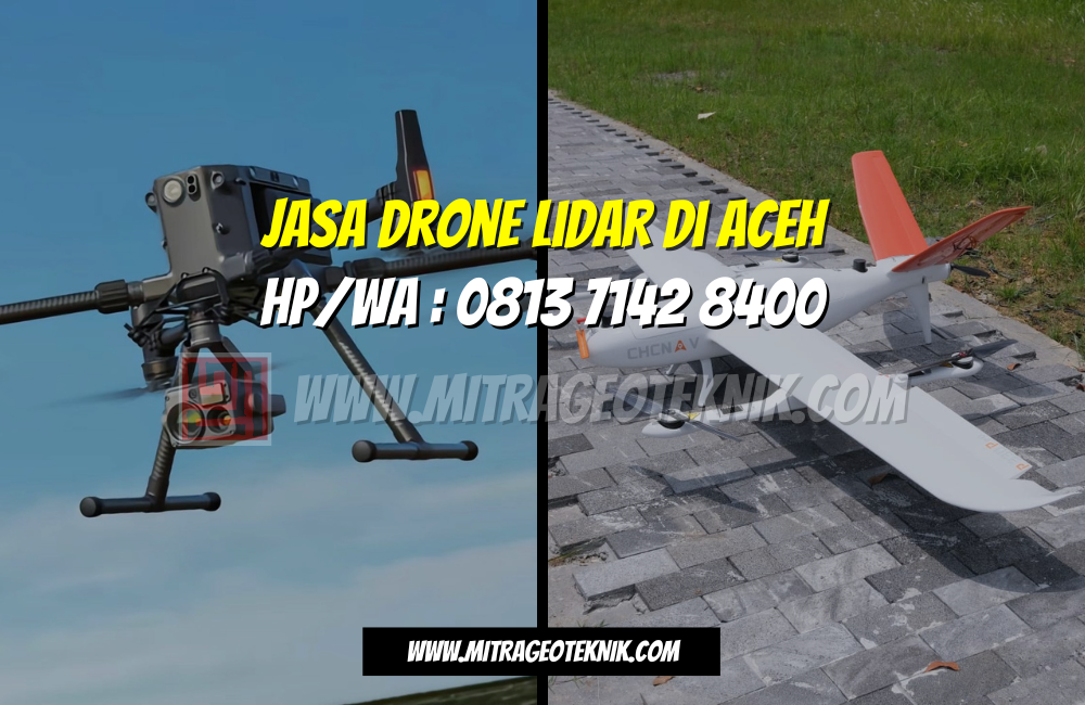 Jasa Drone LiDAR di Aceh