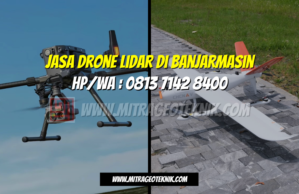 Jasa Drone LiDAR di Banjarmasin