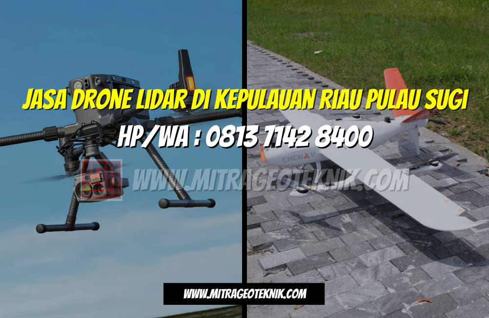 Jasa Drone LiDAR di Kepulauan Riau Pulau Sugi