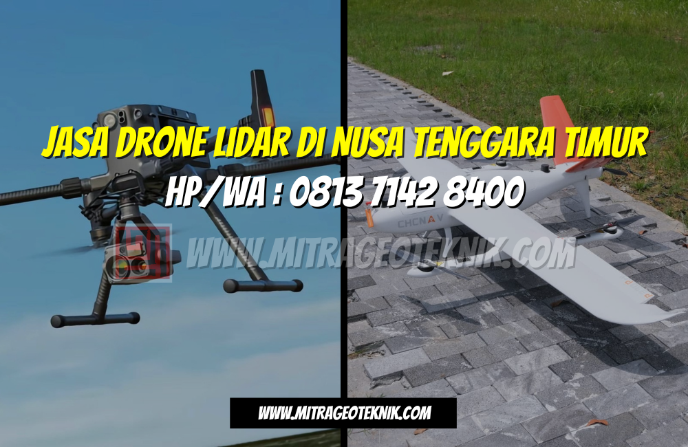 Jasa Drone LiDAR di Nusa Tenggara Timur