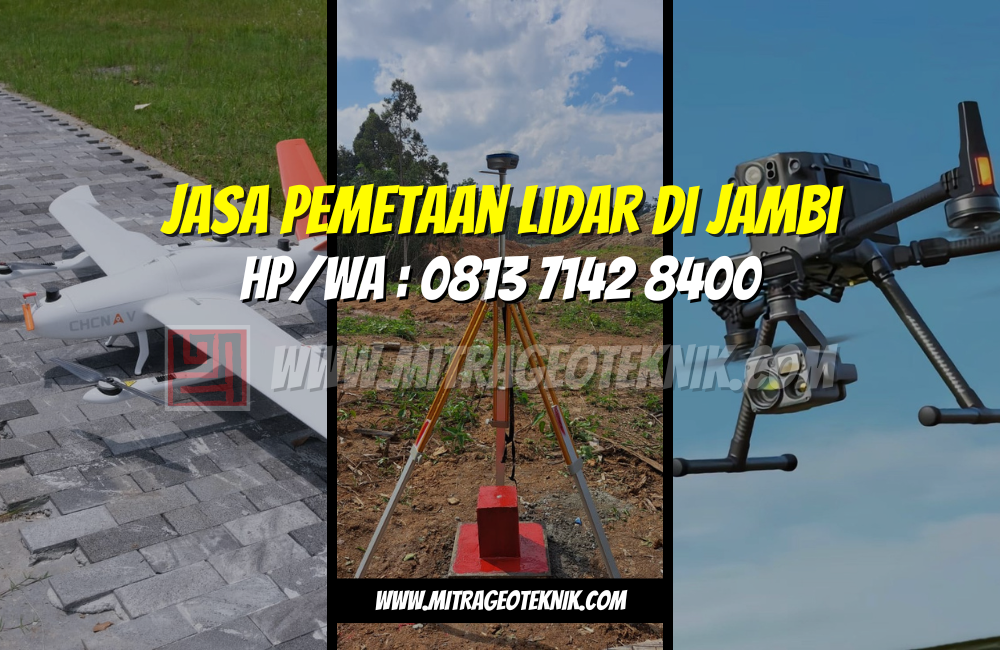 Jasa Pemetaan LiDAR di Jambi