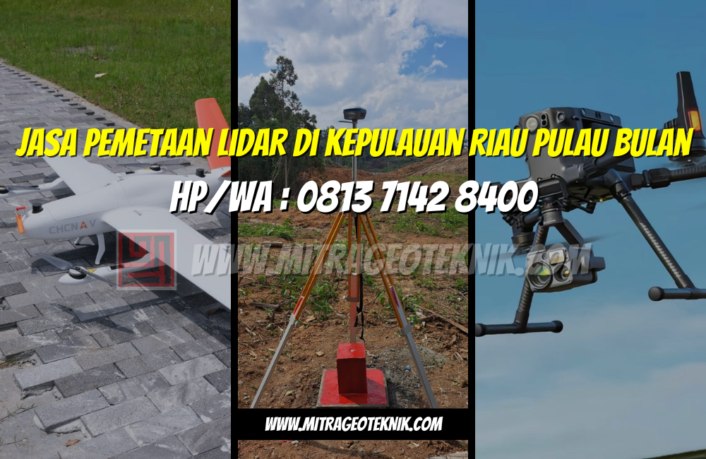 Jasa Pemetaan LiDAR di Kepulauan Riau Pulau Bulan