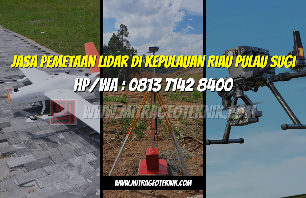 Jasa Pemetaan LiDAR di Kepulauan Riau Pulau Sugi