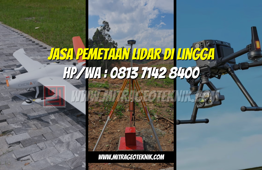 Jasa Pemetaan LiDAR di Lingga