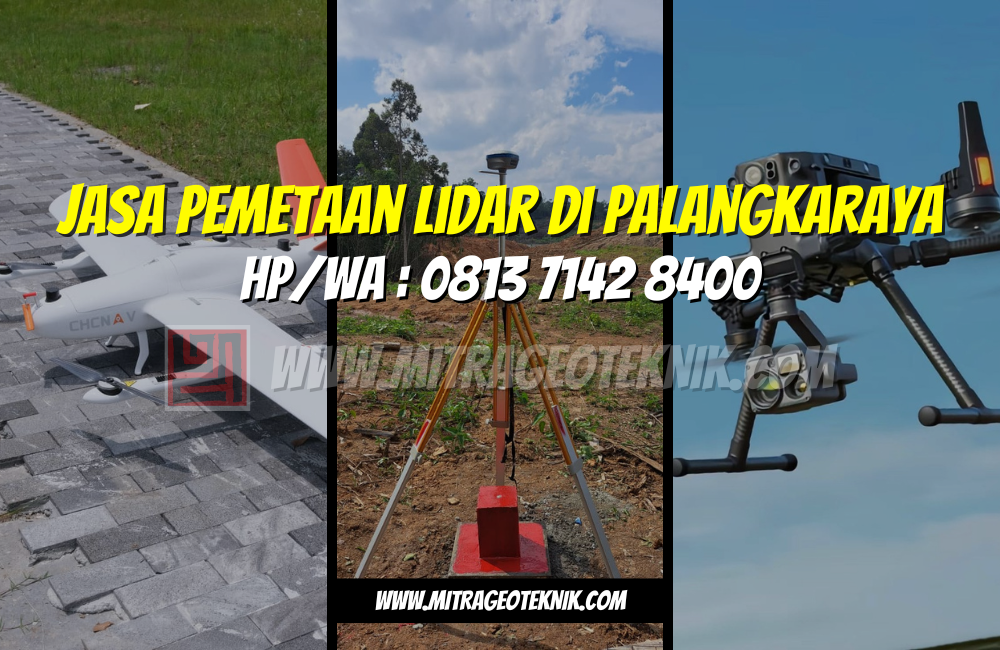 Jasa Pemetaan LiDAR di Palangkaraya
