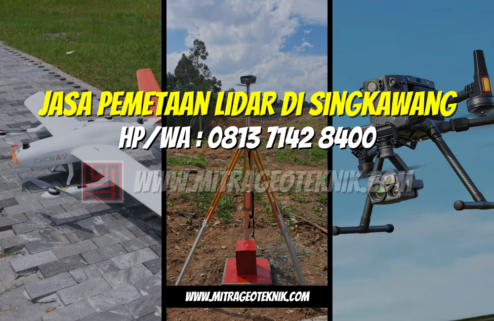 Jasa Pemetaan LiDAR di Singkawang