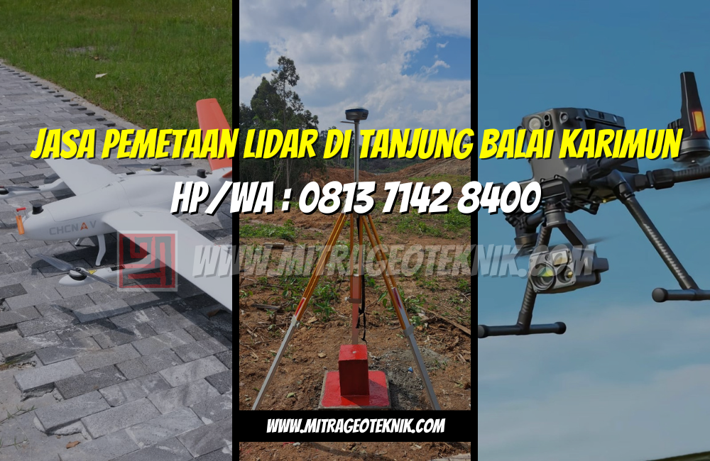 Jasa Pemetaan LiDAR di Tanjung Balai Karimun