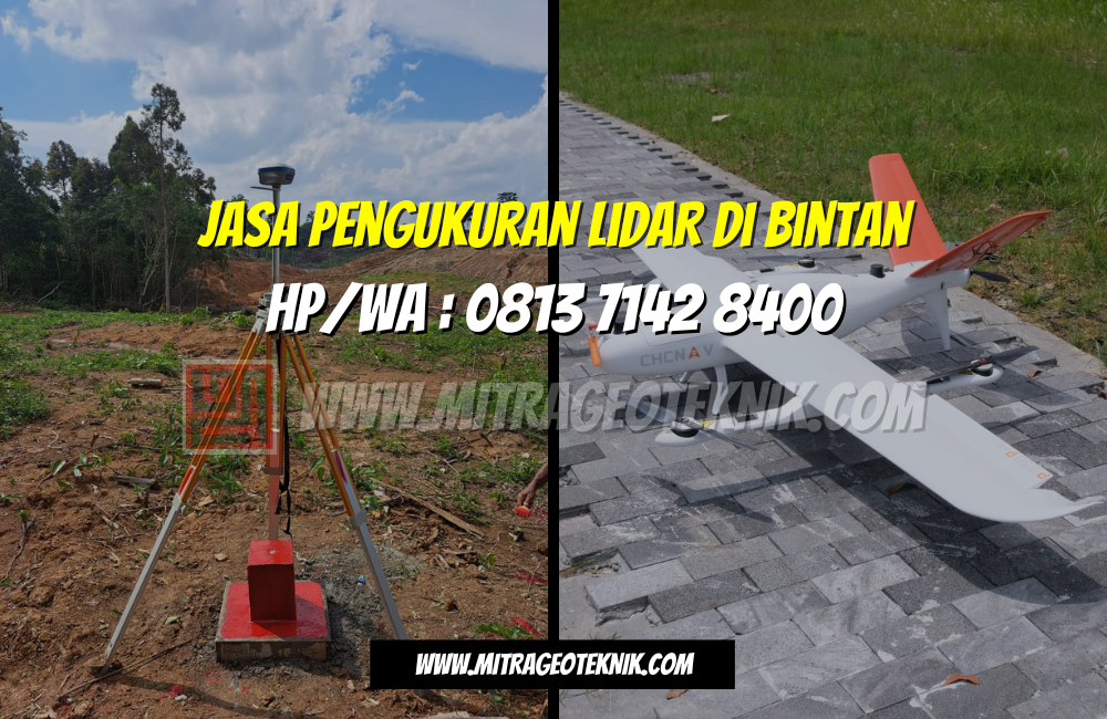 Jasa Pengukuran LiDAR di Bintan