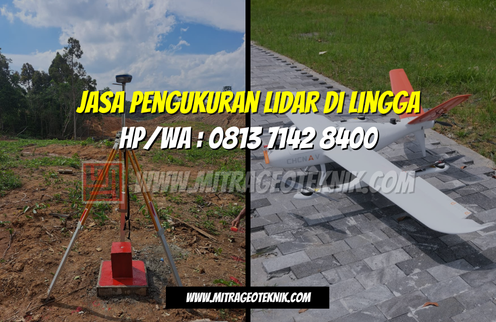Jasa Pengukuran LiDAR di Lingga